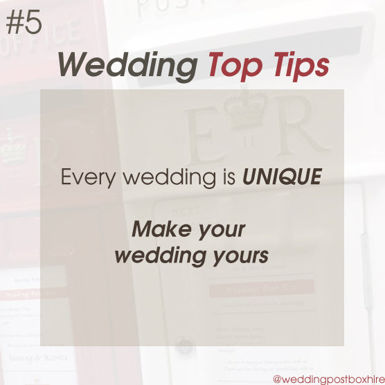 How To Make Your Wedding Unique